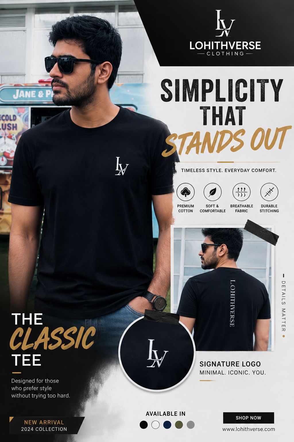 SIMPLICITY THAT STANDS OUT